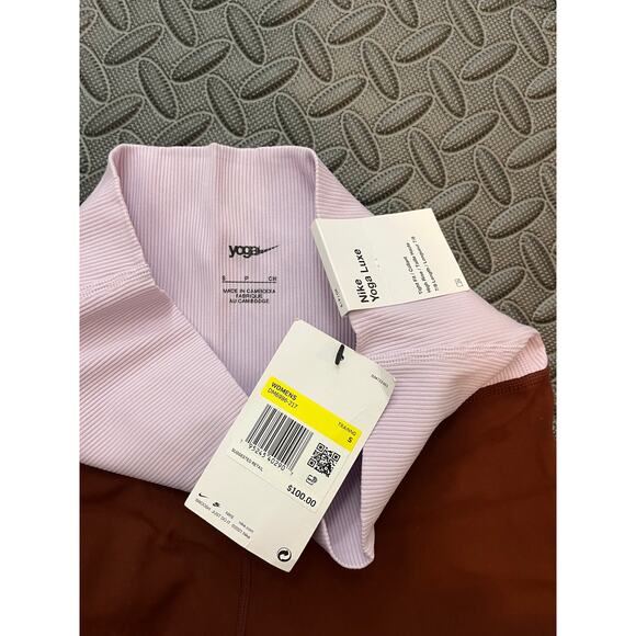 NWT Nike Womens‎ Leggings Small Pants Yoga Luxe High-Waist DM6996-217 MSRP $100 - Picture 3 of 7